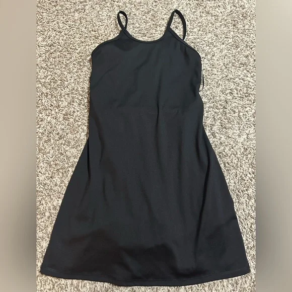 Aeropostale Flex Scoop Neck Tennis Skort Dress Black Sporty stretch - Picture 2 of 6
